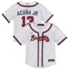 Ronald Acuña Jr. Atlanta Braves Nike Infant Home  Jersey - White