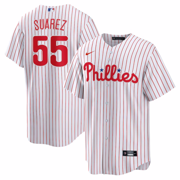 Ranger Suárez Philadelphia Phillies Nike Home   Player Jersey - White