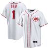 Cincinnati Reds Nike #1 Dad Home  Jersey - White