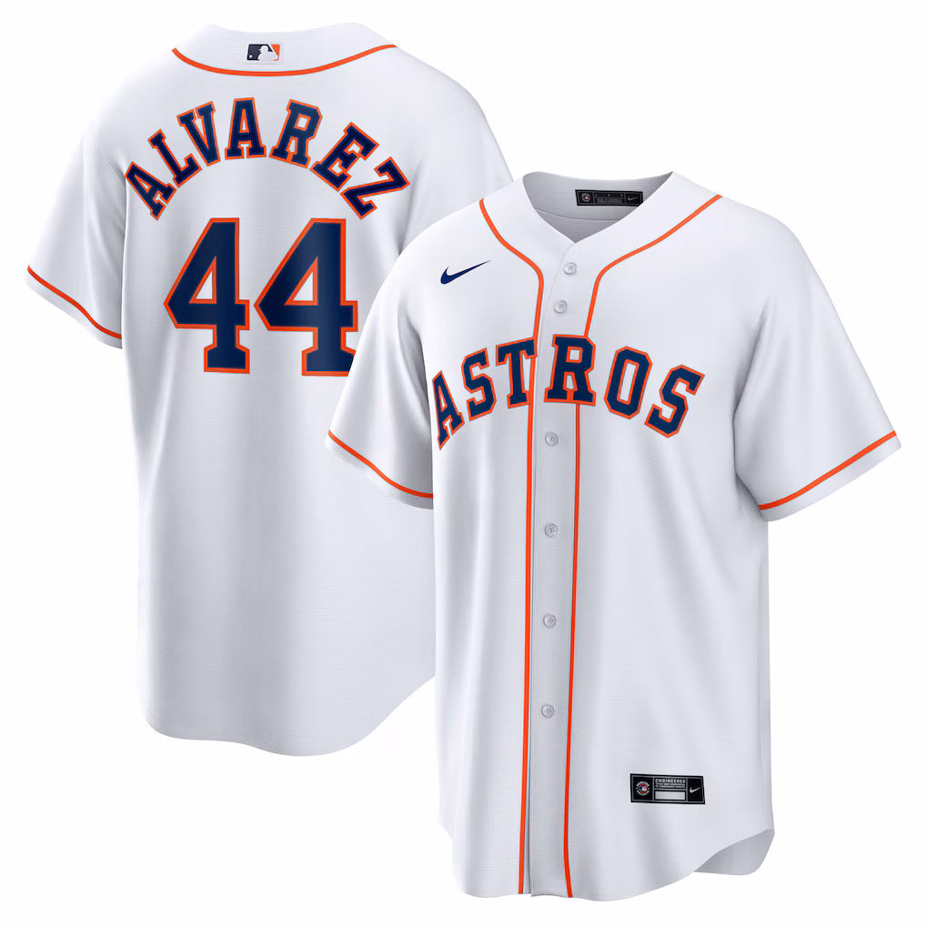 Yordan Álvarez Houston Astros Nike Home Player Jersey - White