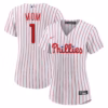Philadelphia Phillies Nike Women's #1 Mom Home  Jersey - White