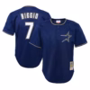 Craig Biggio Houston Astros Mitchell & Ness Youth Cooperstown Collection&nbsp;Mesh Batting Practice Jersey - Navy